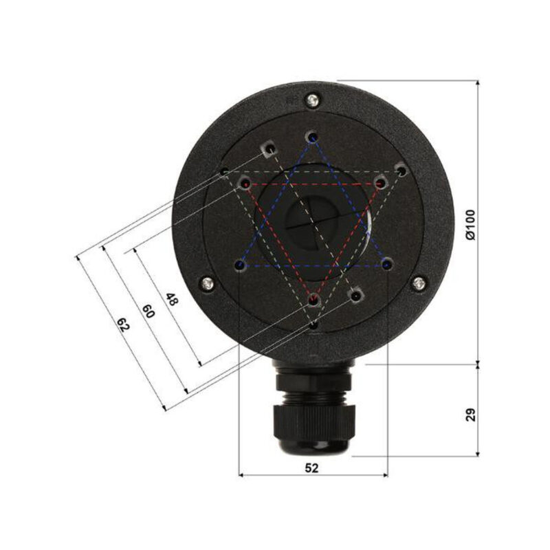 UCHWYT KAMERY STG-1280ZJ-XS(BLACK)