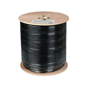 PRZEWÓD KONCENTRYCZNY NS113TRI HQ PE Czarny 300m