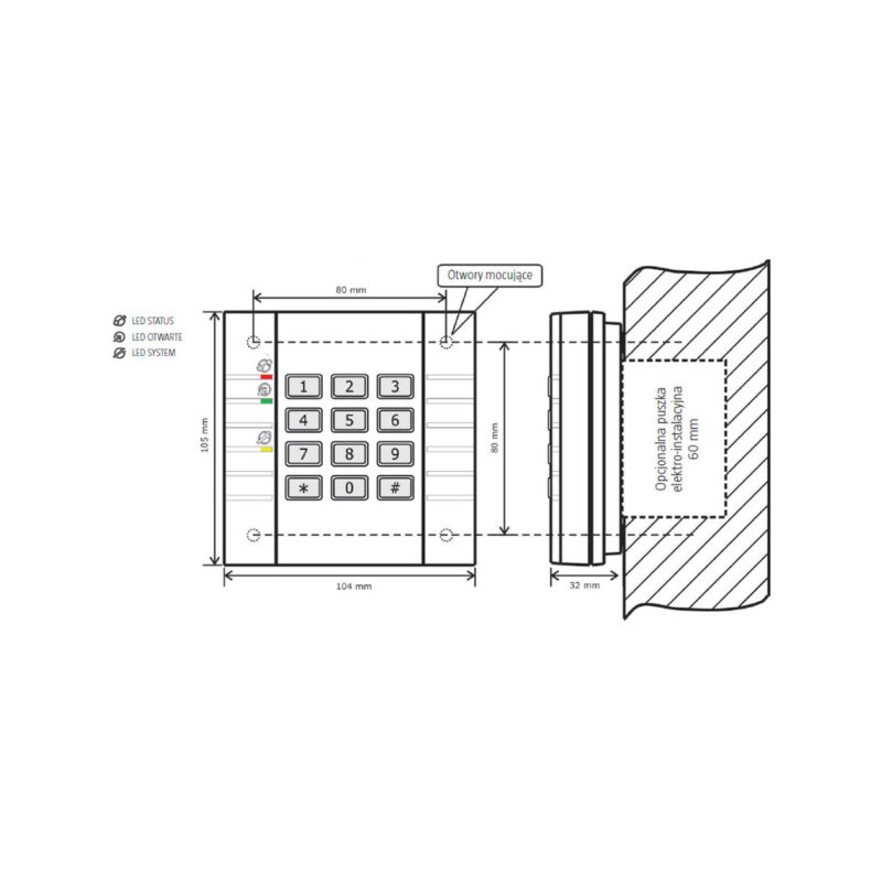 Kontroler dostępu ROGER PR302