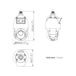 Kamera IP PTZ Hikvision DS-2SE4C425MWG-E/14(F0)