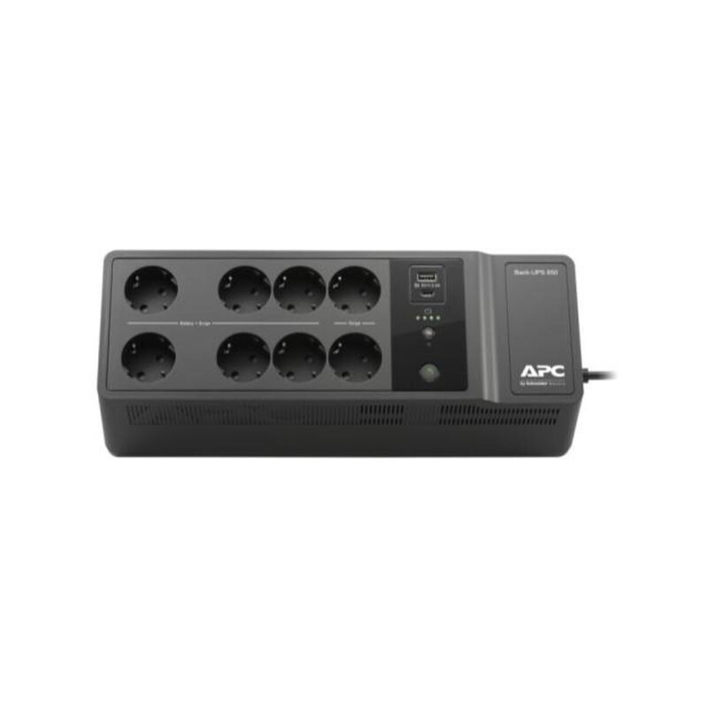 APC Zasilacz awaryjny BE850G2-GR 850VA, 230V, USB-C, USB-A, 8 x Schuko