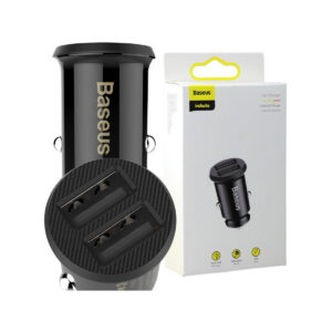 ŁADOWARKA SAMOCHODOWA Baseus Grain CCALL-ML01 15.5W 3.1A 2x USB-A