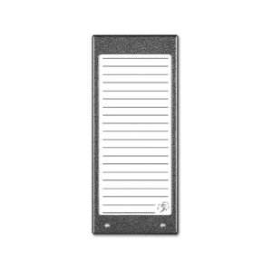 ACO CDN-17NACC GR Podświetlany panel listy lokatorów (ok. 17 wpisów)