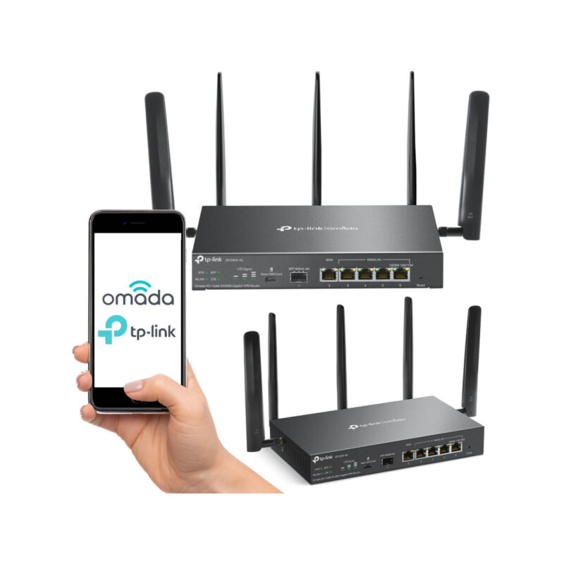 ROUTER TP-LINK 4G LTE Cat6 Omada AX3000 (ER706W-4G)