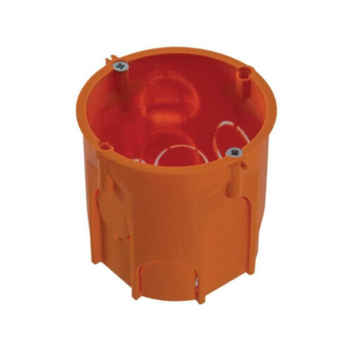 Puszka PK60 Lux głęboka z wkrętami pomarańczowa Pawbol A.0001LDP