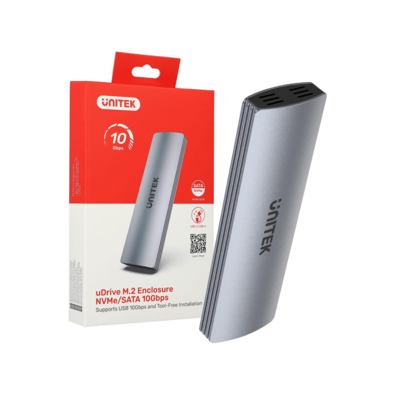 Obudowa dysku Unitek S1230A M.2 NVMe/SATA 10Gbps