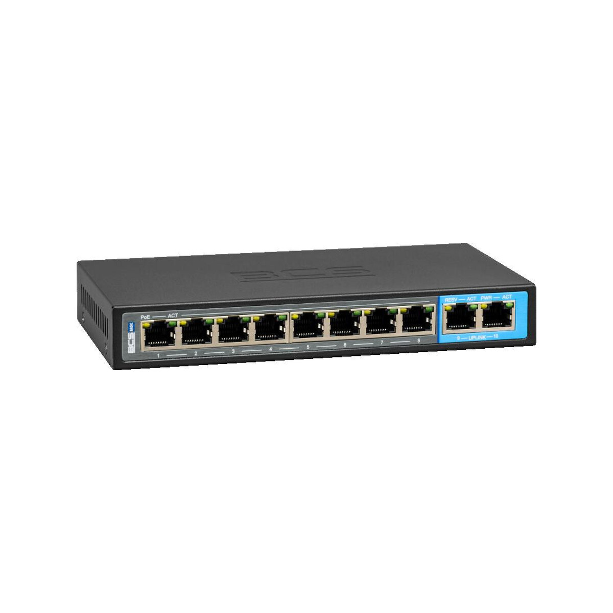 SWITCH POE dla 8 kamer IP BCS-B-SP0802G