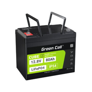 AKUMULATOR LITOWO-ŻELAZOWO-FOSFORANOWY LiFePO4 Green Cell Cube 12.8V 80Ah LFPGC12V80AH