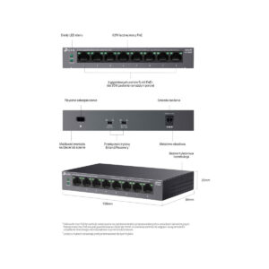 SWITCH TP-LINK LS108GP