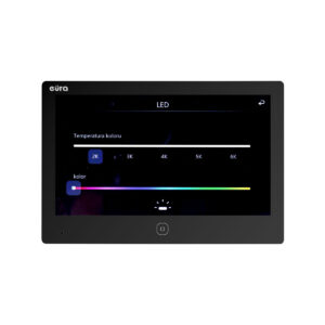 489850f3177245193069a3b890853ac1_original Wideodomofon EURA 2-żyłowy VDP-49A3-2TY czarny Tuya