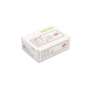 Szybkozłączka uniwersalna LINKA/DRUT 3x 0,2-4mm2 WAGO 221-413 (Paczka 50szt.)