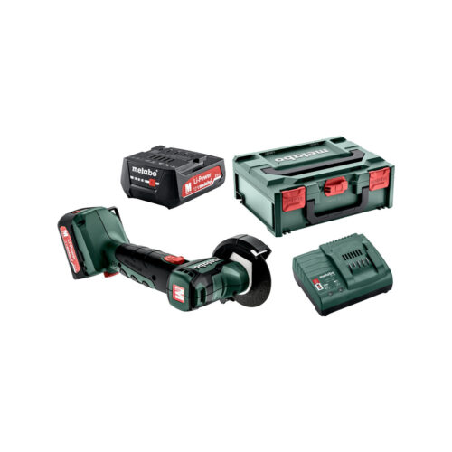 Akumulatorowa szlifierka kątowa Metabo PowerMaxx CC 12 BL 2x2Ah walizka ładowarka