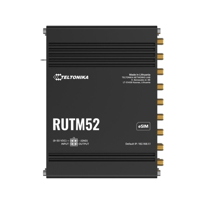 Teltonika RUTM52 router przemysłowy 5G (RUTM52100000)