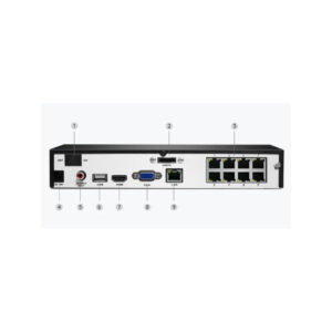 Rejestrator IP Reolink NVS8 8-kanałowy PoE