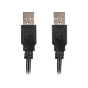 49692cee7fad1a590e3a85dbc0945e45_original KABEL USB-A M/M 2.0 0.5M CZARNY LANBERG