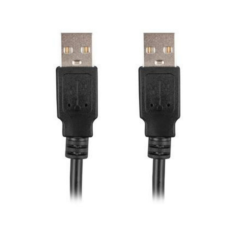 49692cee7fad1a590e3a85dbc0945e45_original KABEL USB-A M/M 2.0 0.5M CZARNY LANBERG