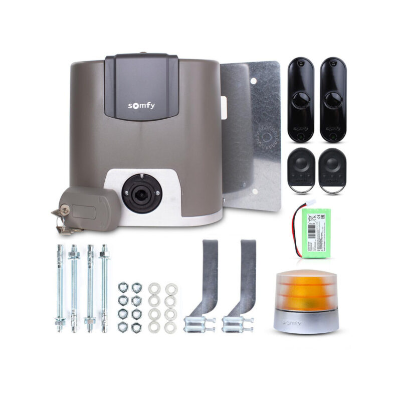 Zestaw Somfy Elixo 3S+ IO Comfort Pack do 600kg bram przesuwnych