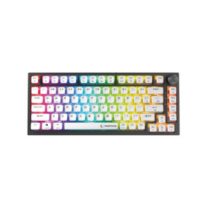 Klawiatura przewodowa Rampage Zenith Pro 8000Hz, Hall Effect, RGB, Gateron KS-20, czarna