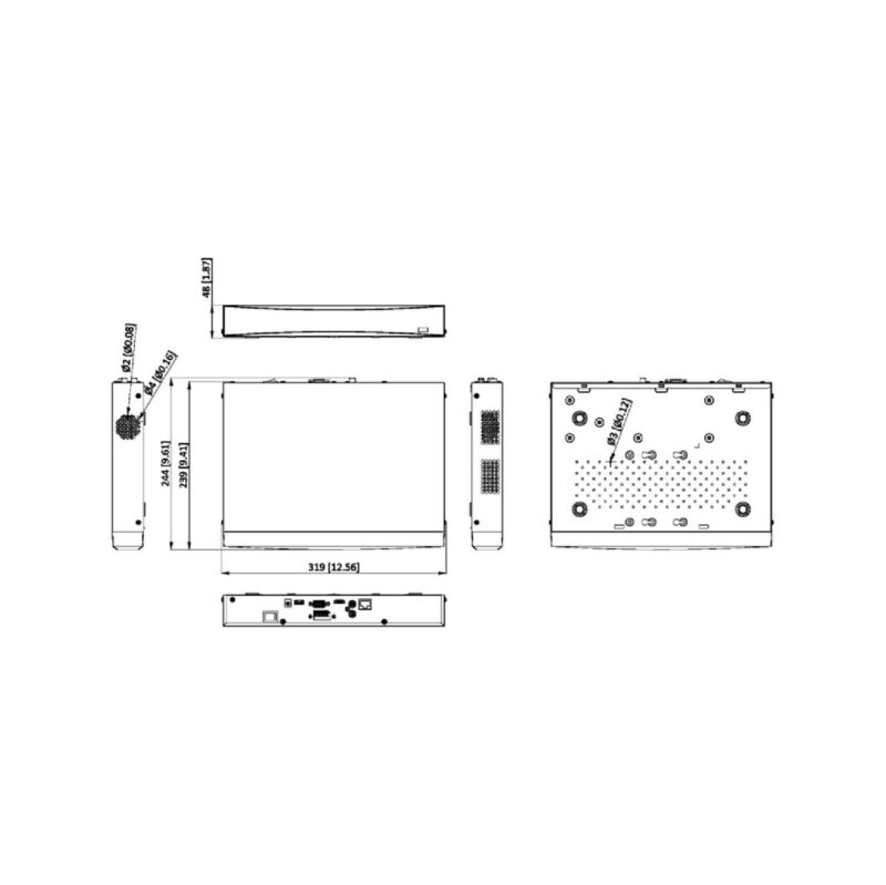 Rejestrator IP Hikvision DS-7604NXI-K1/VPro