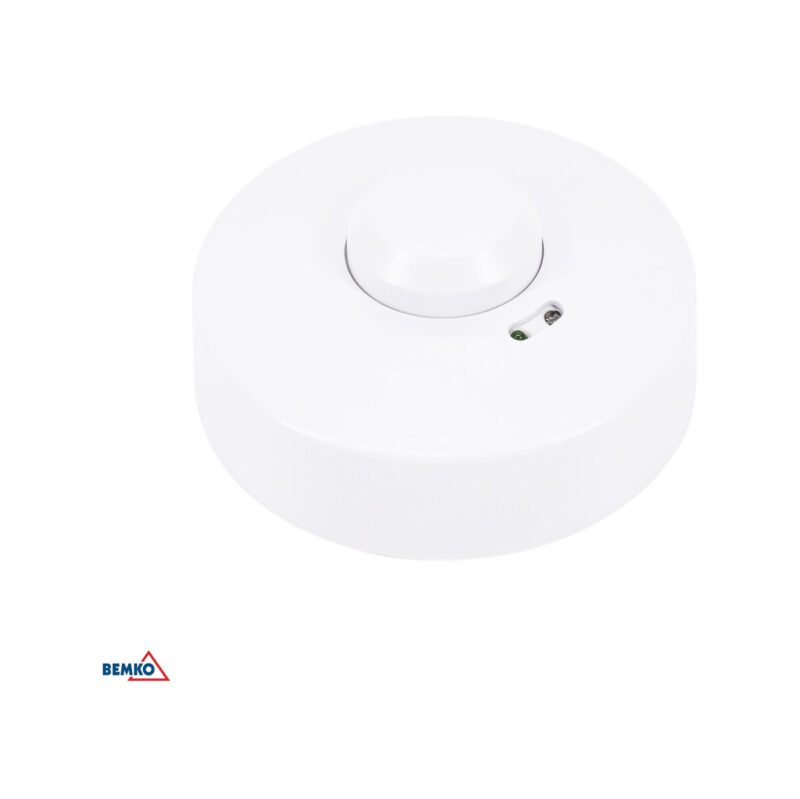 Czujnik Mikrofalowy 1200W 360* IP20 prostokątny biały