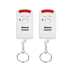 Mini alarm Virone bezprzewodowy z wbudowaną syreną, sterowany pilotem AS-1