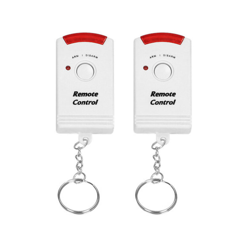 Mini alarm Virone bezprzewodowy z wbudowaną syreną, sterowany pilotem AS-1