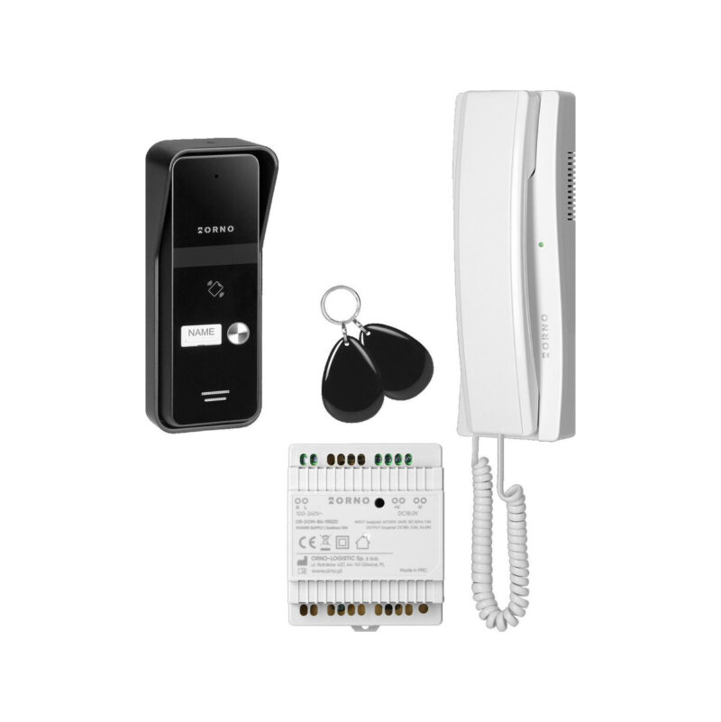 Domofon ORNO OR-DOM-BA-935ZD/W 2-żyłowy