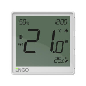 ENGO Controls EONE-230W - Regulator temperatury, 230V, biały, Internetowy, podtynkowy, ZigBee