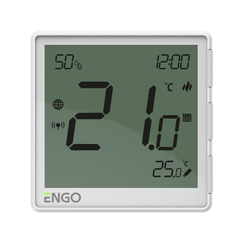ENGO Controls EONE-230W - Regulator temperatury, 230V, biały, Internetowy, podtynkowy, ZigBee