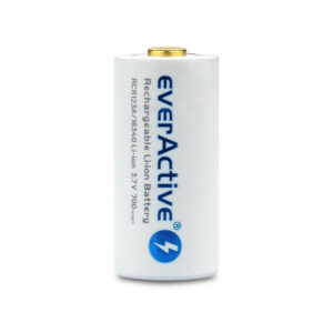 Akumulatorek 16340 / R-CR123 3,7V everActive 700mAh (1 szt.) z zabezpieczeniem