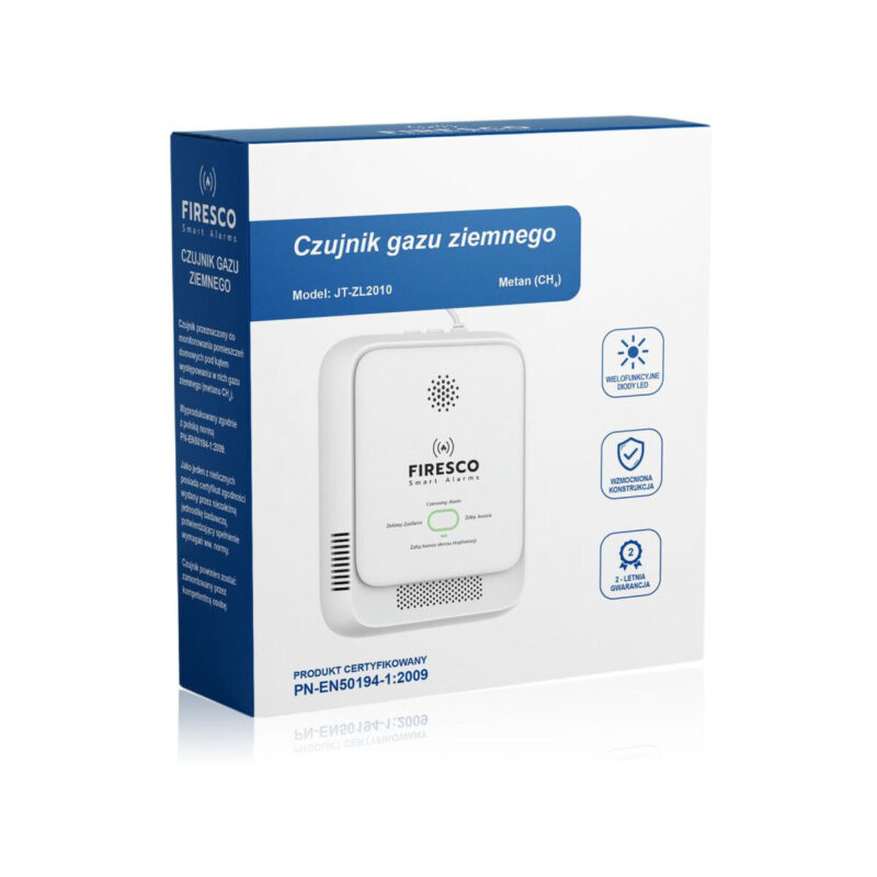 Czujnik gazu ziemnego Firesco JT-ZL2010