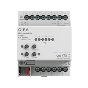 Zestaw do rozbudowy GIRA ONE - Ogrzewanie 6 stref