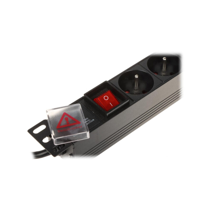 Listwa zasilająca 8 gniazd PD-8/R-IEC