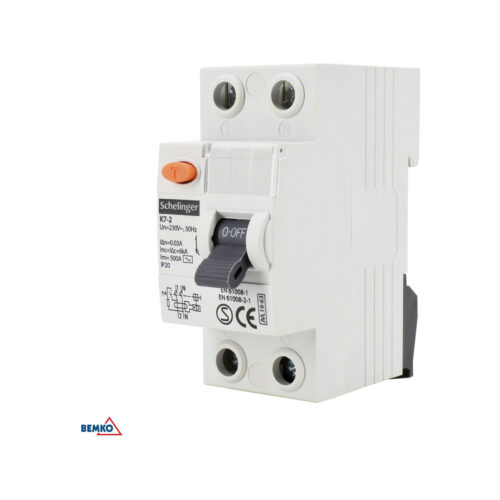 Wyłącznik różnicowoprądowy AC 2P 40A 30mA SCHELINGER