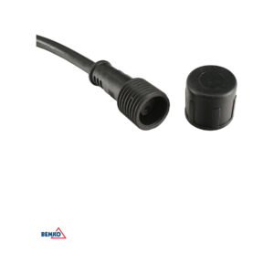 SOLARNA GIRLANDA OGRODOWA LED BRMKO SOLBEE 3W 3000K 10SZT 10M IP65 CZARNA C83-SOB-003BL-3K