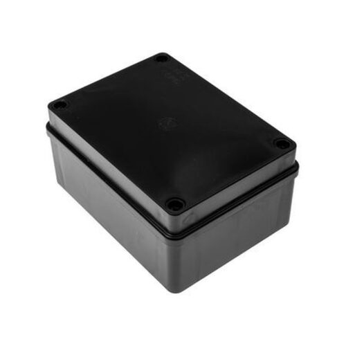 Puszka hermetyczna 150 x 110 x 70 bez dławików IP65 bezhalogenowa, czarna PAWBOL S-B316C