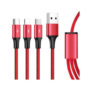 Unitek 3-in-1 USB Kabel ładujący C4049RD