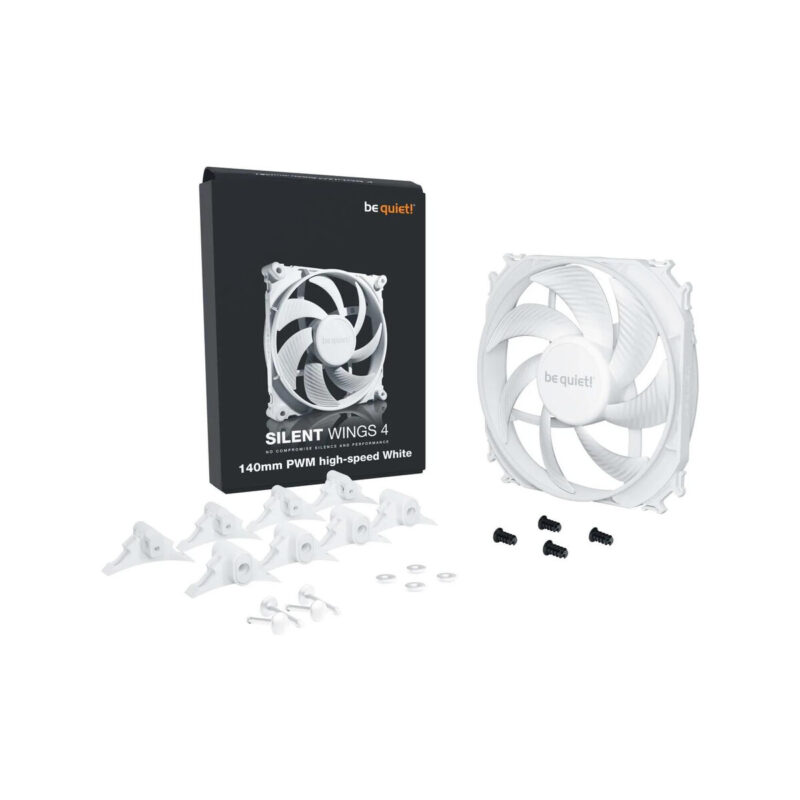 Wentylator be quiet! Silent Wings 4 PWM White High-Speed 140mm biały