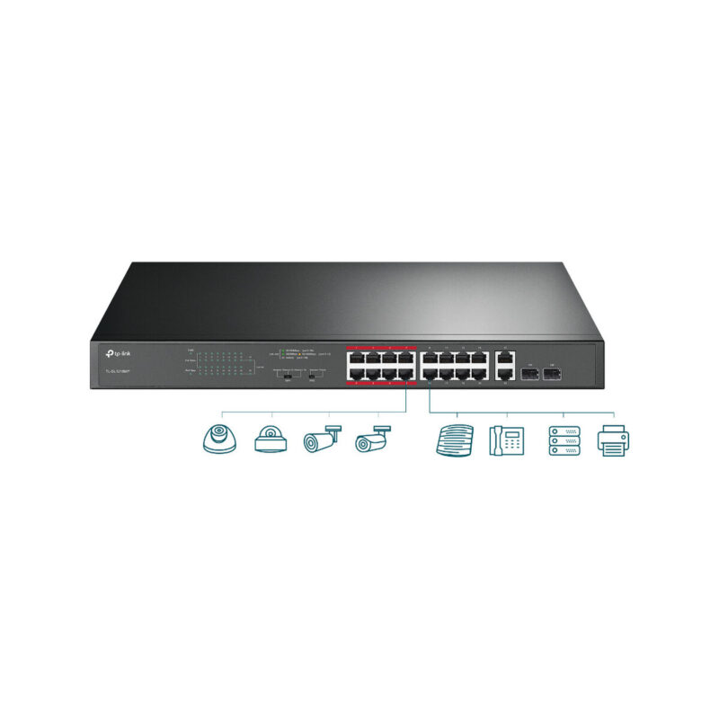 SWITCH TP-LINK TL-SL1218MP
