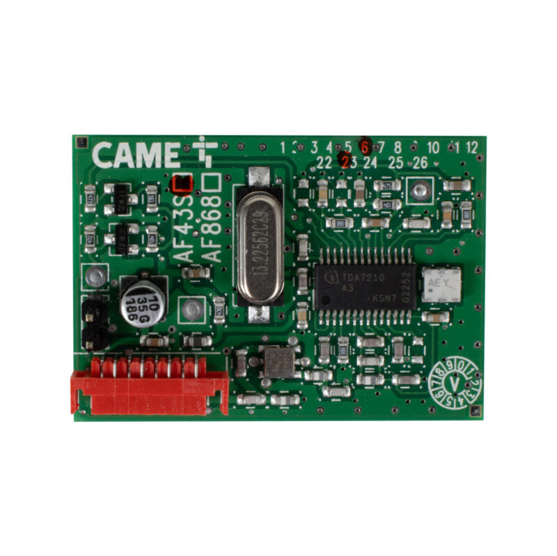 Zestaw CAME BXV 6 PLUS TOP do bram przesuwnych (8K01MS-042)