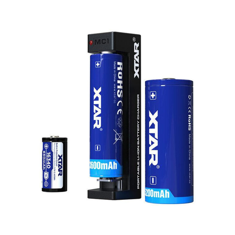 Ładowarka do akumulatorów cylindrycznych Li-ion Xtar MC1 USB-C