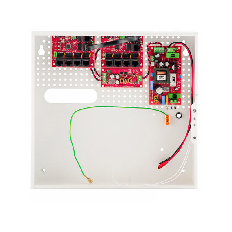 SWITCH POE 9-PORTOWY Z ZASILANIEM BUFOROWYM ATTE IPUPS-9-11-F