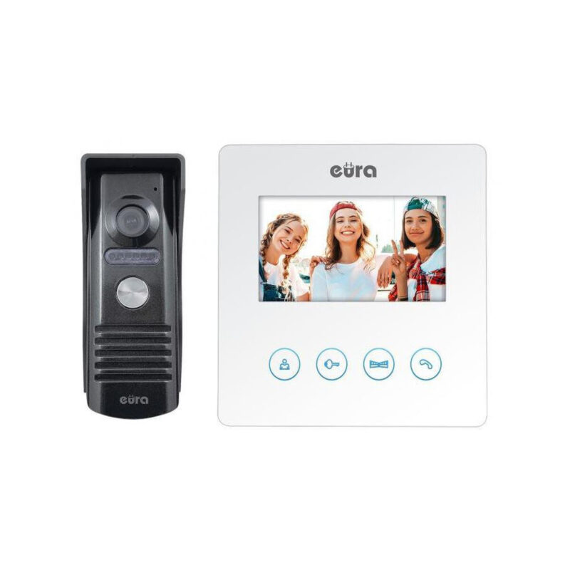 Wideodomofon EURA VDP-52A3 "ATIRA" biały