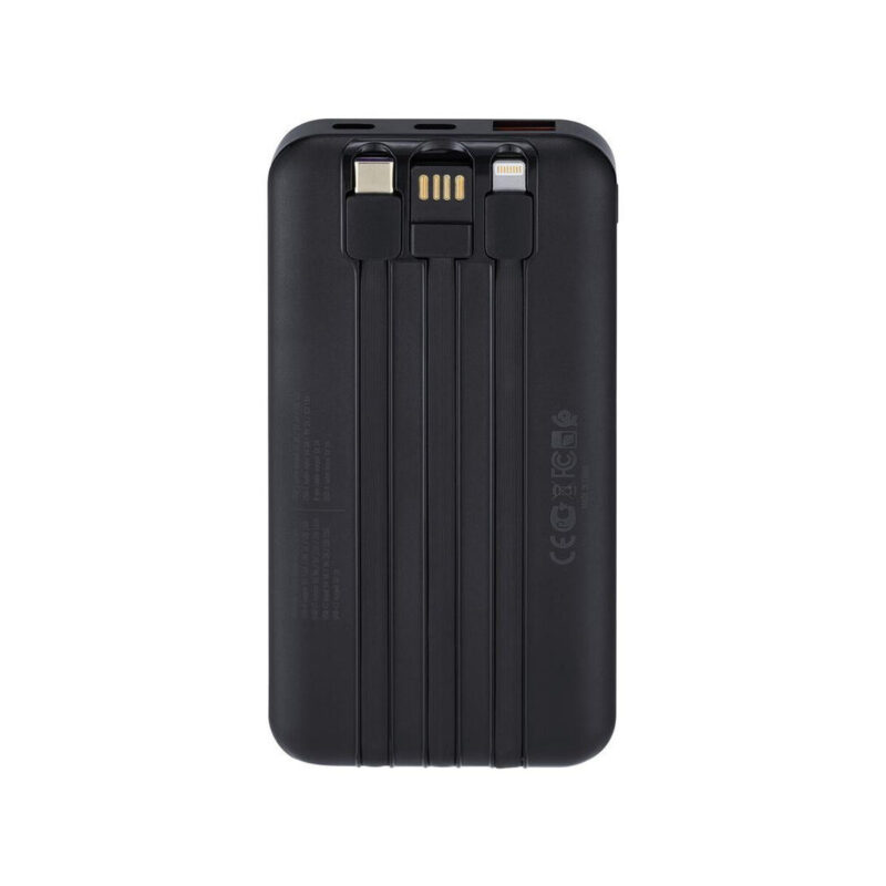 4ee51437b1164be89f7800dbaa9aa104_original Powerbank Rivacase 10000mAh 22.5W PD 2x USB-C 1x USB-A VA2211 czarny + kabel USB-C i Lightning