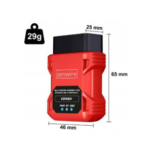 Interfejs Tester Skaner Diagnostyczny OBD2 ELM327 VDiagX V016 Zenwire