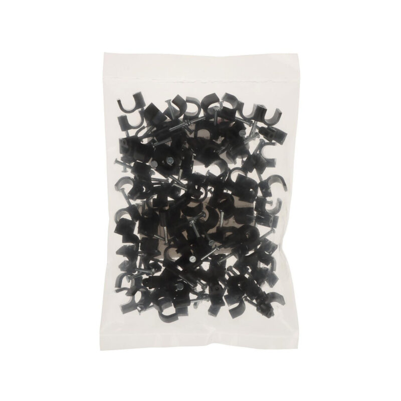 TRZYMAK KABLA TRZ-7/100 CZARNY