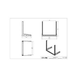 MIKROTIK SR-10U STOJAK RACK 19 Cali 10U