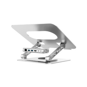 Unitek Podstawka pod laptop z odłączanym hubem USB-C HDMI 1,4, 4K PD 100W