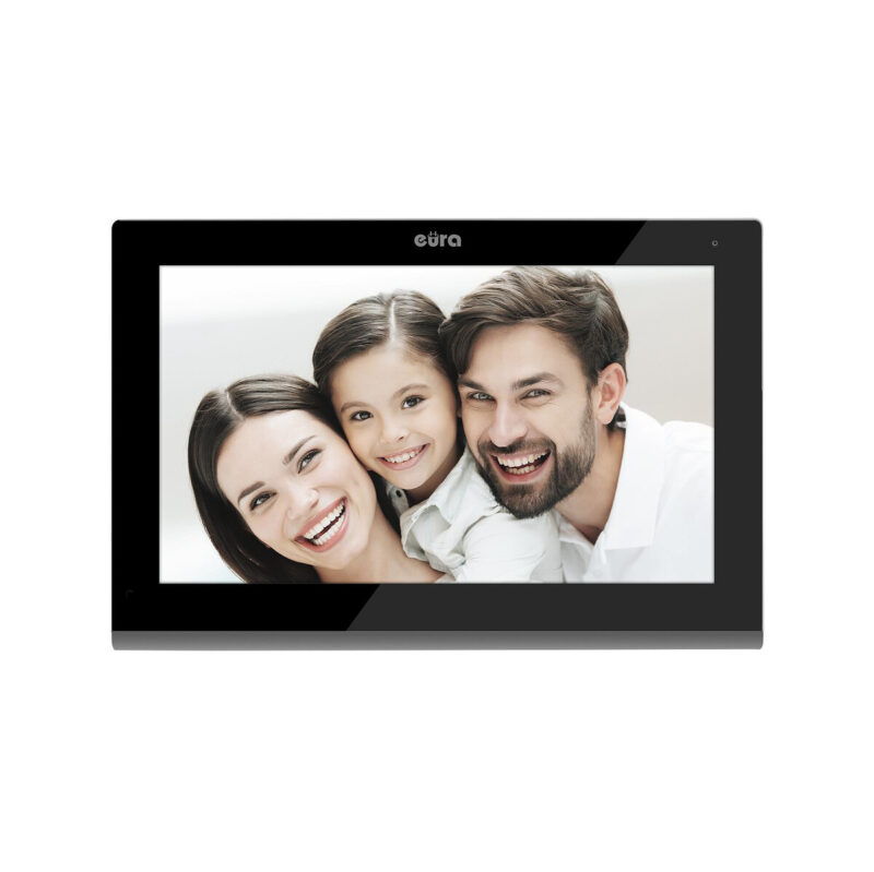 WIDEODOMOFON EURA VDP-97C5 czarny, lcd 7", wi-fi, czytnik zbliżeniowy, Tuya