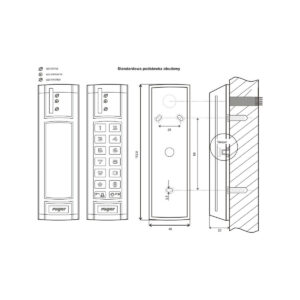 Kontroler dostępu ROGER PR312EM